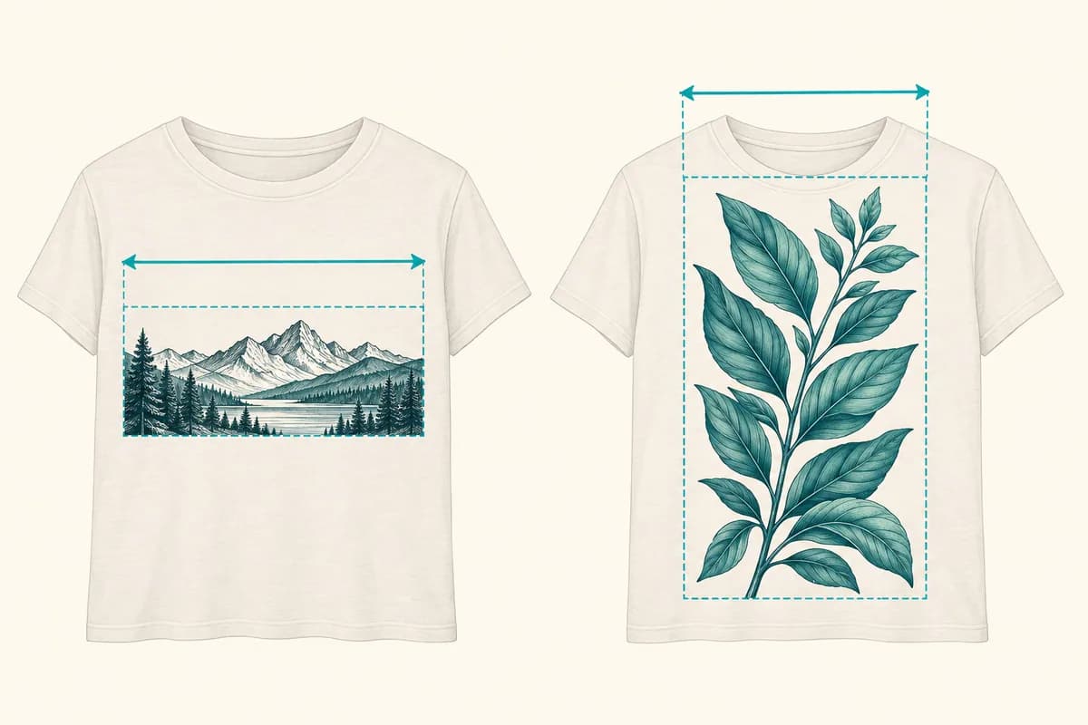 Wide and tall artwork reach different limits. Preserve the ratio and check both dimensions.