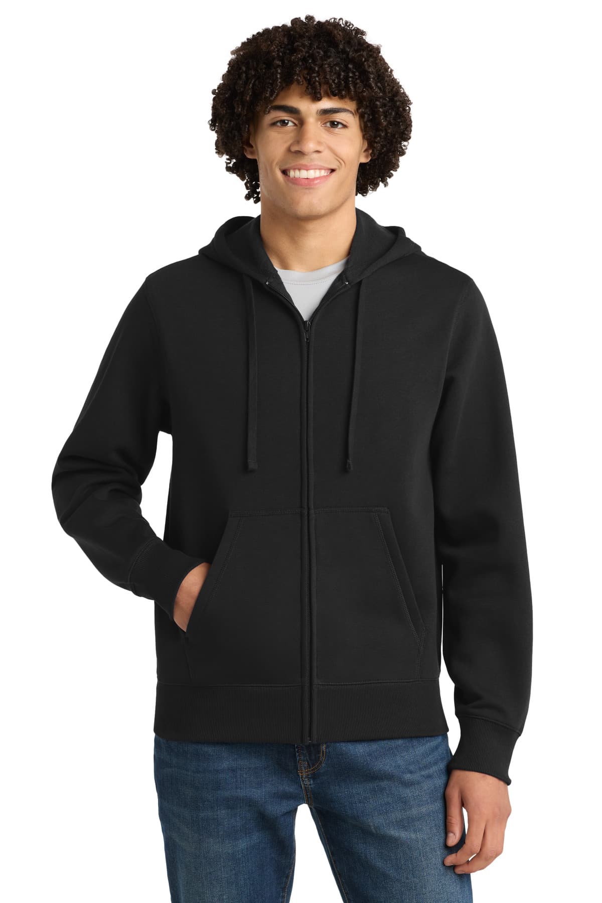 Full-Zip Hooded Sweatshirt