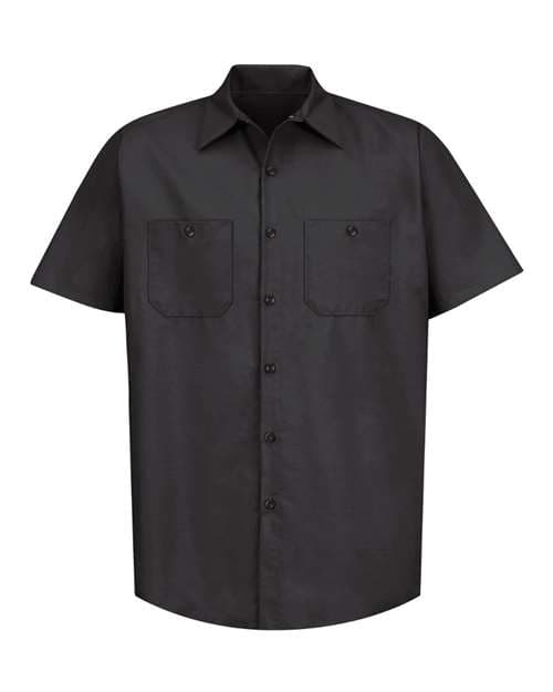 Men's Industrial Short Sleeve Work Shirt