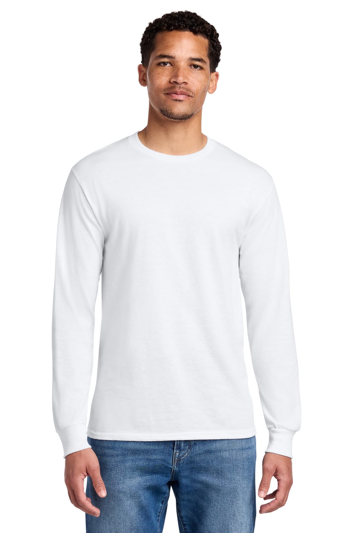 Dri-Power 50/50 Cotton/Poly Long Sleeve T-Shirt