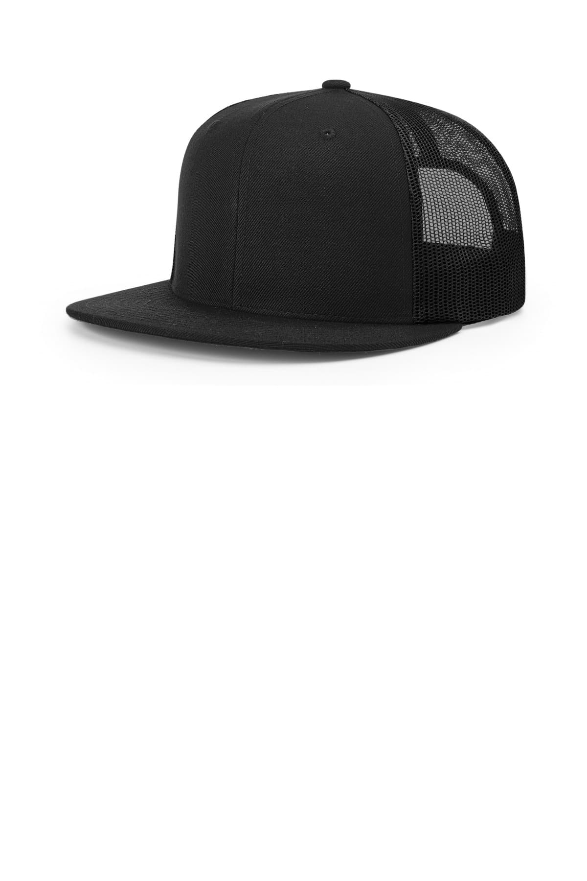 Acrylic-Wool Blend Flatbill Trucker