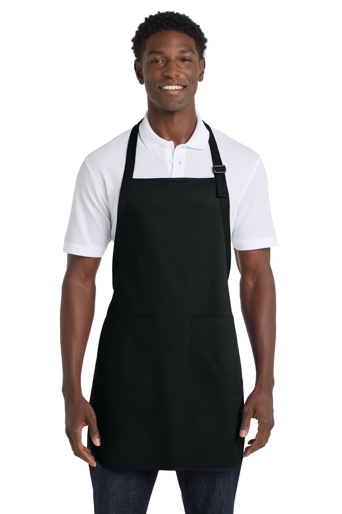 Full-Length Apron with Pockets